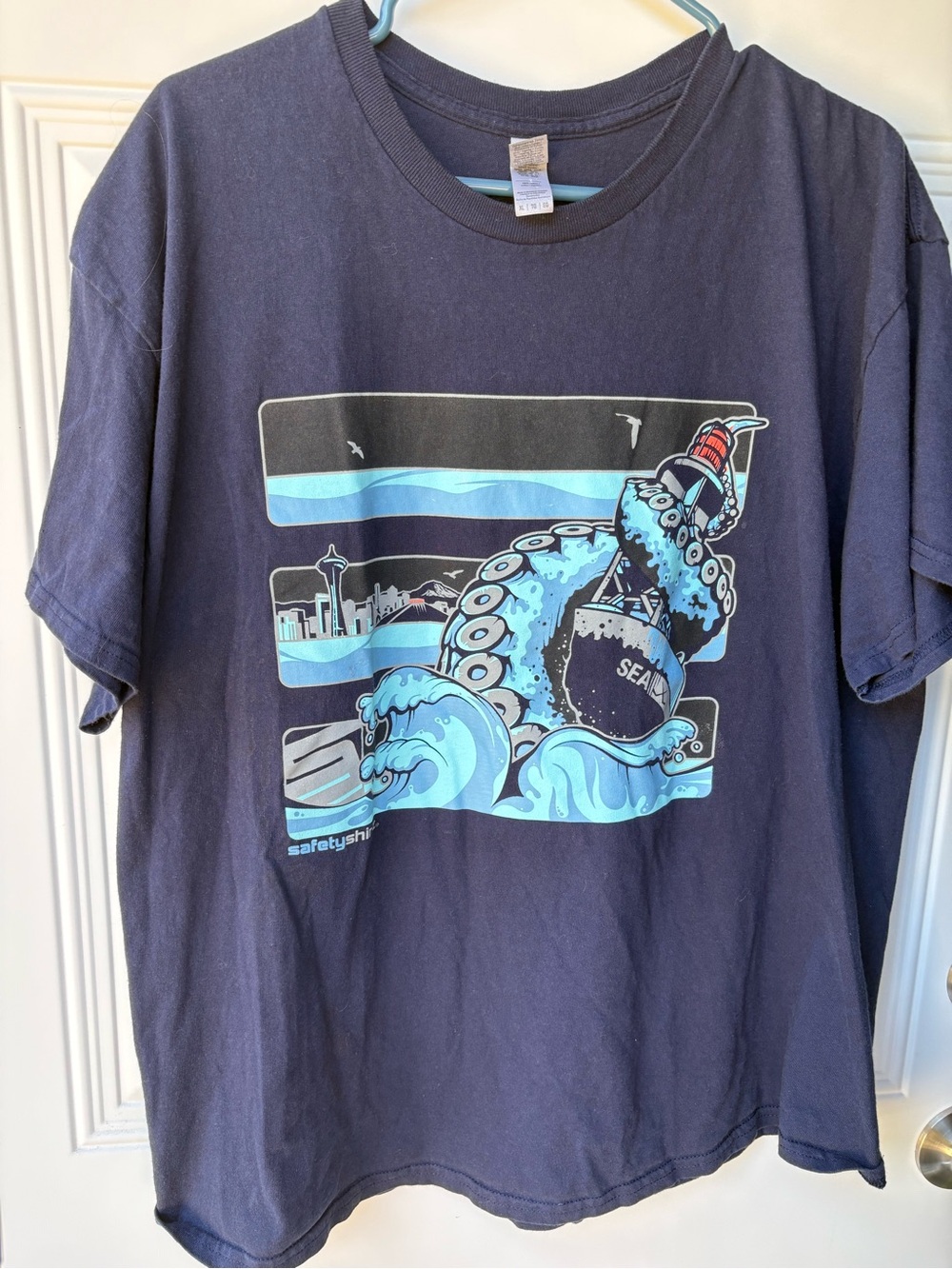 Seattle Ice Safety Striped Shirt